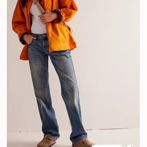 Free People We The Free Shelby Low Rise Boyfriend Jeans Size 26 X 33